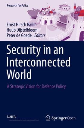 Hirsch Ballin / de Goede / Dijstelbloem |  Security in an Interconnected World | Buch |  Sack Fachmedien