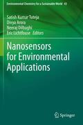 Kumar Tuteja / Lichtfouse / Arora |  Nanosensors for Environmental Applications | Buch |  Sack Fachmedien