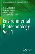 Gothandam / Lichtfouse / Ranjan |  Environmental Biotechnology Vol. 1 | Buch |  Sack Fachmedien