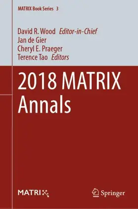 de Gier / Tao / Praeger |  2018 MATRIX Annals | Buch |  Sack Fachmedien