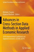 Vlachvei / Tsounis |  Advances in Cross-Section Data Methods in Applied Economic Research | Buch |  Sack Fachmedien