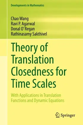 Wang / Sakthivel / Agarwal |  Theory of Translation Closedness for Time Scales | Buch |  Sack Fachmedien
