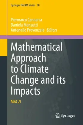 Cannarsa / Mansutti / Provenzale |  Mathematical Approach to Climate Change and its Impacts | Buch |  Sack Fachmedien
