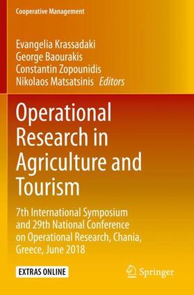 Krassadaki / Matsatsinis / Baourakis |  Operational Research in Agriculture and Tourism | Buch |  Sack Fachmedien