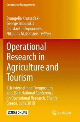 Krassadaki / Matsatsinis / Baourakis | Operational Research in Agriculture and Tourism | Buch | 978-3-030-38768-6 | sack.de