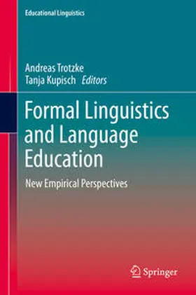 Trotzke / Kupisch | Formal Linguistics and Language Education | E-Book | sack.de