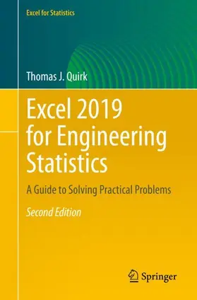 Quirk |  Excel 2019 for Engineering Statistics | Buch |  Sack Fachmedien