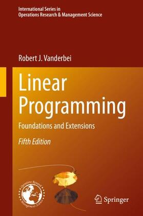 Vanderbei | Linear Programming | Buch | 978-3-030-39414-1 | sack.de