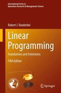 Vanderbei |  Linear Programming | Buch |  Sack Fachmedien