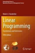Vanderbei |  Linear Programming | Buch |  Sack Fachmedien