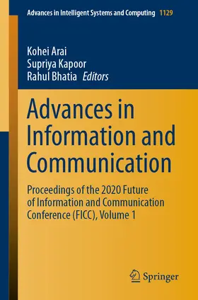 Arai / Kapoor / Bhatia |  Advances in Information and Communication | eBook | Sack Fachmedien