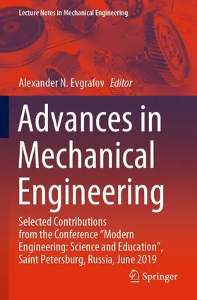 Evgrafov |  Advances in Mechanical Engineering | Buch |  Sack Fachmedien