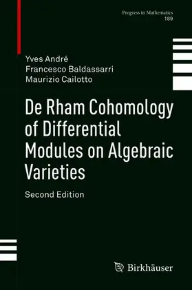 André / Cailotto / Baldassarri |  De Rham Cohomology of Differential Modules on Algebraic Varieties | Buch |  Sack Fachmedien
