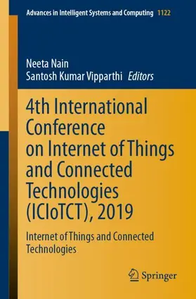 Vipparthi / Nain |  4th International Conference on Internet of Things and Connected Technologies (ICIoTCT), 2019 | Buch |  Sack Fachmedien