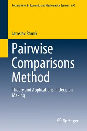 Ramík |  Pairwise Comparisons Method | eBook | Sack Fachmedien