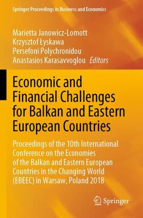 Janowicz-Lomott / Karasavvoglou / Lyskawa |  Economic and Financial Challenges for Balkan and Eastern European Countries | Buch |  Sack Fachmedien