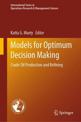 Murty | Models for Optimum Decision Making | Buch | 978-3-030-40211-2 | sack.de
