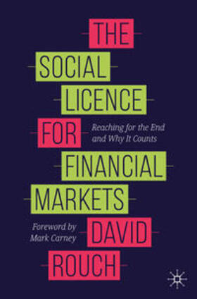 Rouch | The Social Licence for Financial Markets | E-Book | sack.de