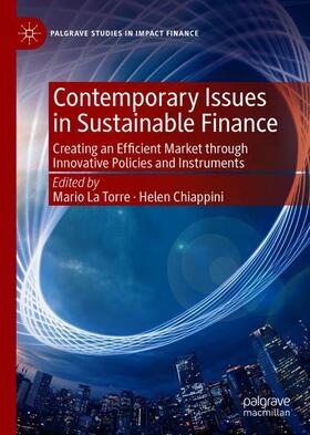 Chiappini / La Torre | Contemporary Issues in Sustainable Finance | Buch | 978-3-030-40247-1 | sack.de