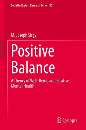 Sirgy |  Positive Balance | Buch |  Sack Fachmedien
