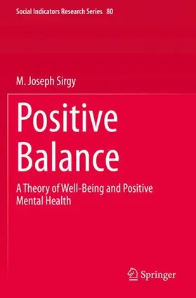 Sirgy |  Positive Balance | Buch |  Sack Fachmedien