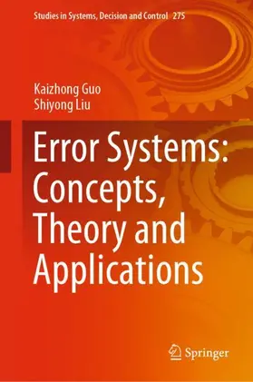 Liu / Guo |  Error Systems: Concepts, Theory and Applications | Buch |  Sack Fachmedien