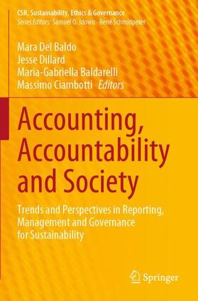 Del Baldo / Ciambotti / Dillard |  Accounting, Accountability and Society | Buch |  Sack Fachmedien