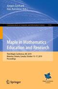 Kotsireas / Gerhard |  Maple in Mathematics Education and Research | Buch |  Sack Fachmedien
