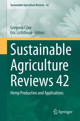 Lichtfouse / Crini | Sustainable Agriculture Reviews 42 | Buch | 978-3-030-41383-5 | sack.de