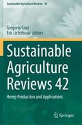 Lichtfouse / Crini |  Sustainable Agriculture Reviews 42 | Buch |  Sack Fachmedien
