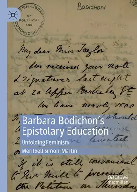Simon-Martin |  Barbara Bodichon's Epistolary Education | Buch |  Sack Fachmedien