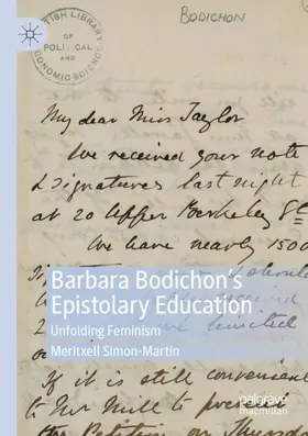 Simon-Martin |  Barbara Bodichon's Epistolary Education | Buch |  Sack Fachmedien