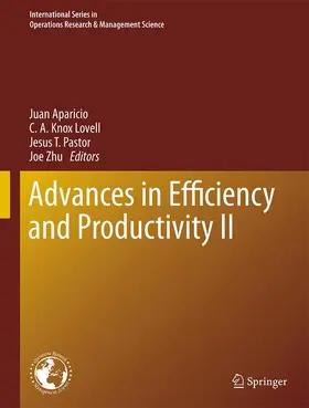 Aparicio / Zhu / Lovell |  Advances in Efficiency and Productivity II | Buch |  Sack Fachmedien