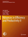 Aparicio / Lovell / Pastor |  Advances in Efficiency and Productivity II | eBook | Sack Fachmedien