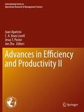 Aparicio / Zhu / Lovell |  Advances in Efficiency and Productivity II | Buch |  Sack Fachmedien