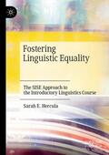 Hercula |  Fostering Linguistic Equality | Buch |  Sack Fachmedien