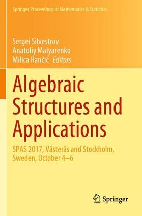 Silvestrov / Rancic / Malyarenko | Algebraic Structures and Applications | Buch | 978-3-030-41852-6 | sack.de