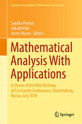 Pinelas / Kim / Vlasov |  Mathematical Analysis With Applications | eBook | Sack Fachmedien