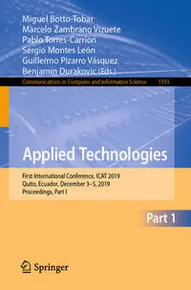 Botto-Tobar / Zambrano Vizuete / Torres-Carrión | Applied Technologies | E-Book | sack.de