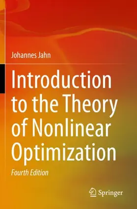 Jahn |  Introduction to the Theory of Nonlinear Optimization | Buch |  Sack Fachmedien