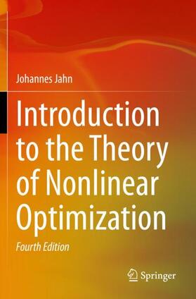 Jahn | Introduction to the Theory of Nonlinear Optimization | Buch | 978-3-030-42762-7 | sack.de
