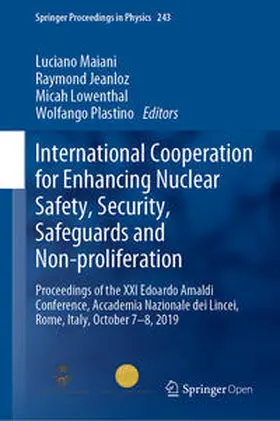 Maiani / Plastino / Jeanloz |  International Cooperation for Enhancing Nuclear Safety, Security, Safeguards and Non-proliferation | Buch |  Sack Fachmedien