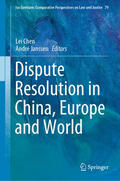 Chen / Janssen |  Dispute Resolution in China, Europe and World | eBook | Sack Fachmedien