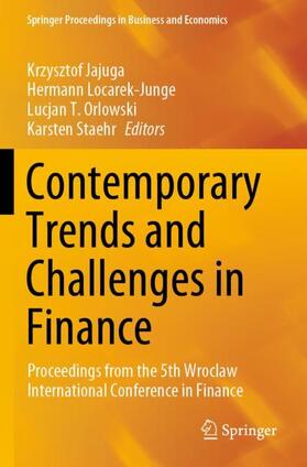 Jajuga / Staehr / Locarek-Junge | Contemporary Trends and Challenges in Finance | Buch | 978-3-030-43080-1 | sack.de
