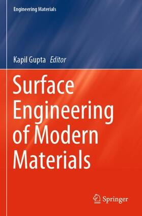 Gupta | Surface Engineering of Modern Materials | Buch | 978-3-030-43234-8 | sack.de