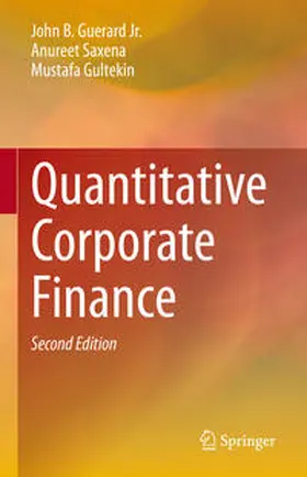 Guerard Jr. / Saxena / Gultekin |  Quantitative Corporate Finance | eBook | Sack Fachmedien