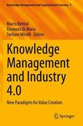 Bettiol / Micelli / Di Maria |  Knowledge Management and Industry 4.0 | Buch |  Sack Fachmedien