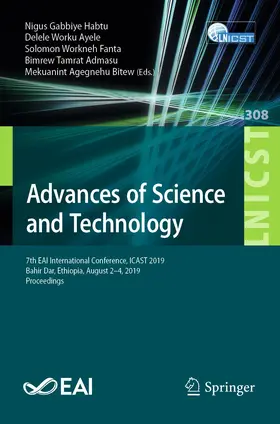 Habtu / Ayele / Fanta | Advances of Science and Technology | Buch | 978-3-030-43689-6 | www.sack.de