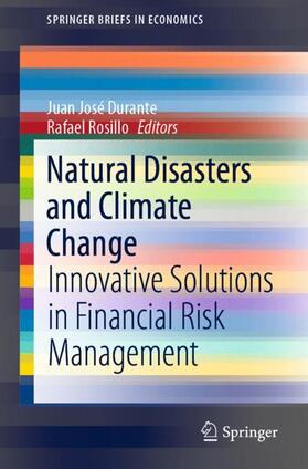 Rosillo / Durante | Natural Disasters and Climate Change | Buch | 978-3-030-43706-0 | sack.de