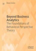 Geisler |  Beyond Business Analytics | Buch |  Sack Fachmedien